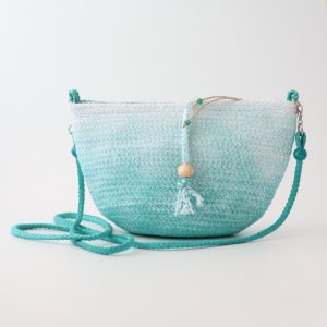 Miçonta Rope Turkuaz Clutch