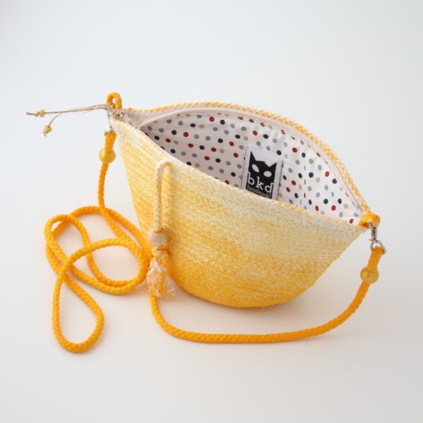 Miçonta Rope Yellow Clutch - Görsel 2